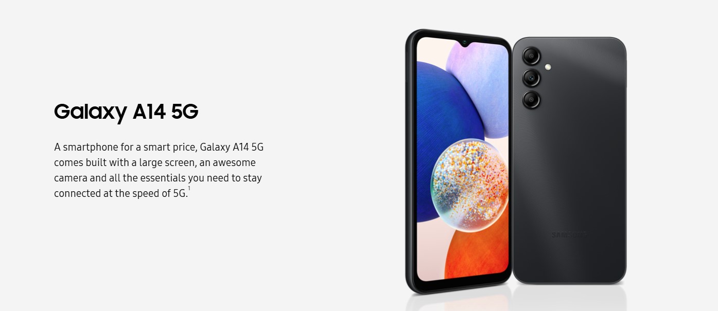 Read more about the article Samsung A14 5G Detailed Specifications and Features Guide